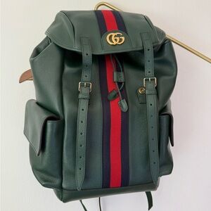 Original Gucci Ophidia Leather Backpack